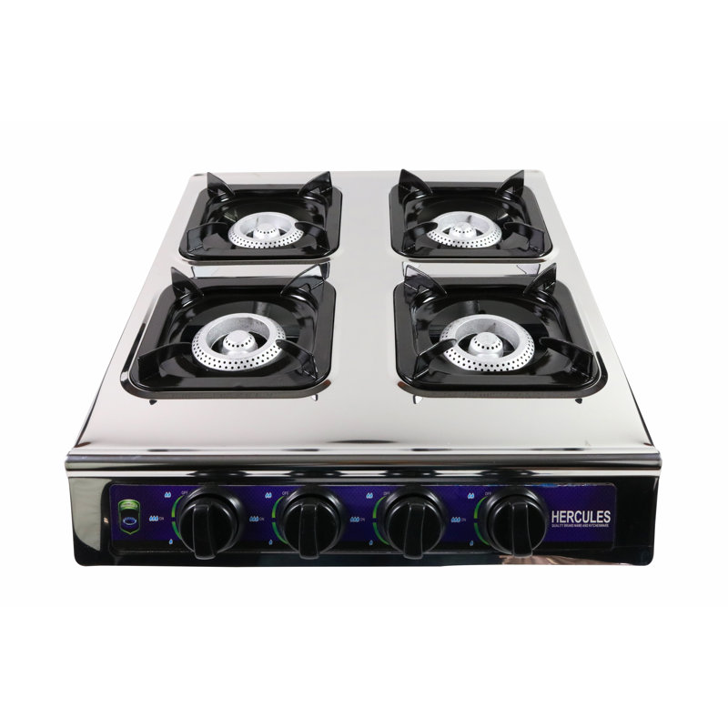 4 burner propane stove with oven